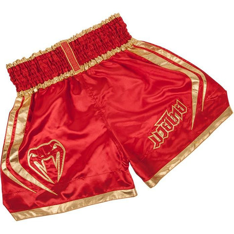 Venum Korat Muay Thai shorts Red Gold