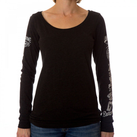 Dethrone Womens BaseCamp Runner Black