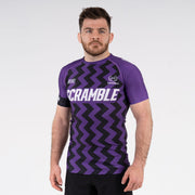 SCRAMBLE RANKED RASHGUARD V5 – PURPLE