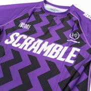 SCRAMBLE RANKED RASHGUARD V5 – PURPLE