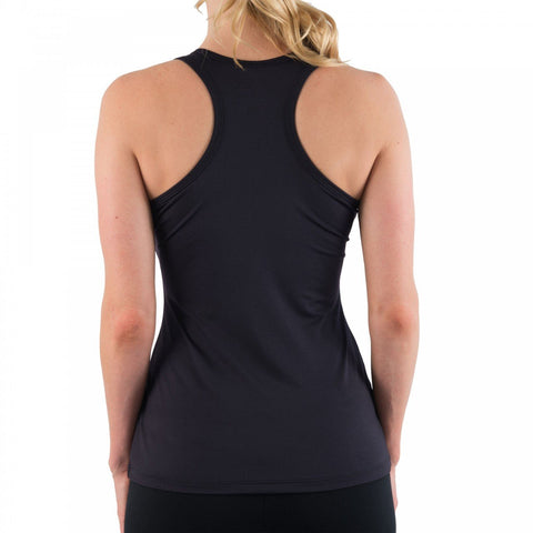 Dethrone Womens Performance Tank Black