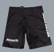 MEERKATSU DEMON MASK IBJJF SHORTS -BLACK