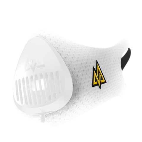 Elevation Training Mask 3.0 White/Gold Chrome Sleeve