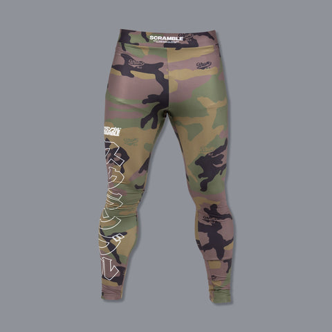 SCRAMBLE BASE SPATS – WOODLAND CAMO