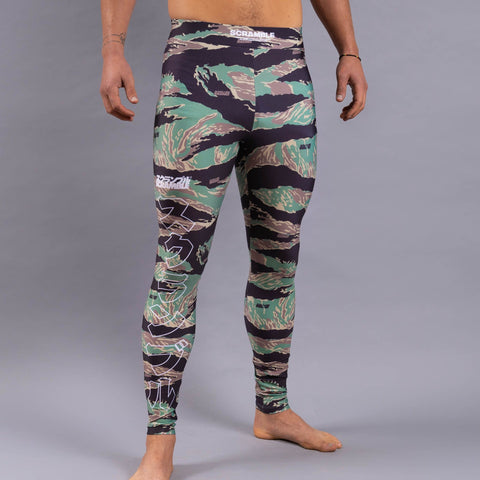 SCRAMBLE BASE SPATS – TIGER CAMO