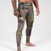 SCRAMBLE BASE SPATS – WOODLAND CAMO