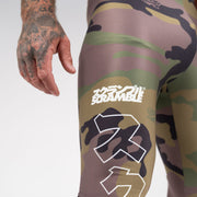 SCRAMBLE BASE SPATS – WOODLAND CAMO