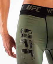 UFC VENUM AUTHENTIC FIGHT WEEK MEN'S PERFORMANCE SPATS - KHAKI