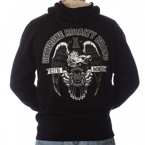 Dethrone Screaming Eagle Hoodie