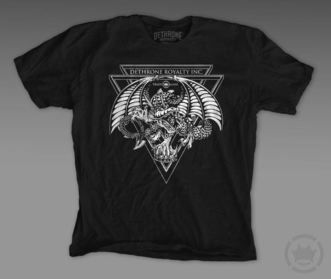 Dethrone Crown Slayers tee Black