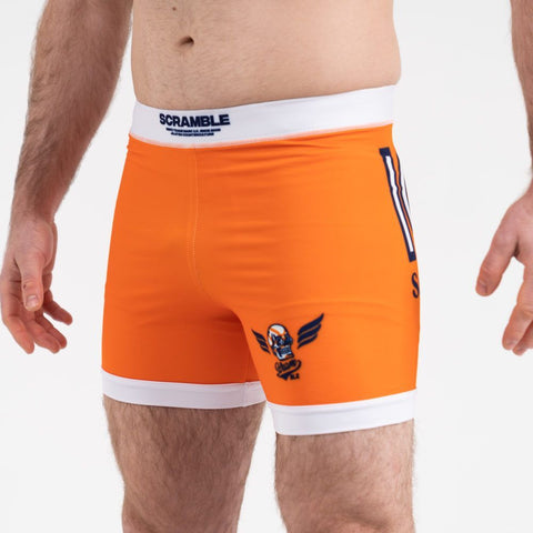 SCRAMBLE - SAKU VALE TUDO SHORTS - ORANGE