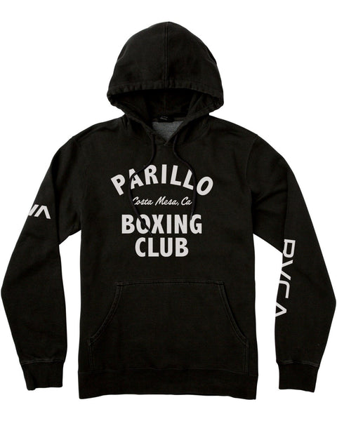 RVCA VA SPORT PARILLO BOXING CLUB - HOODIE - BLACK