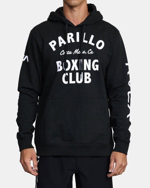 RVCA VA SPORT PARILLO BOXING CLUB - HOODIE - BLACK