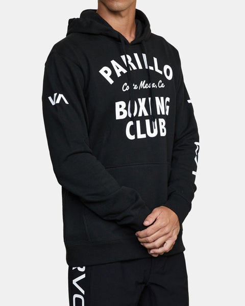 RVCA VA SPORT PARILLO BOXING CLUB - HOODIE - BLACK