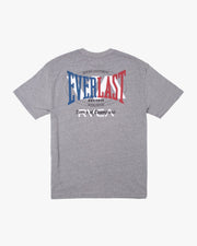 RVCA - EVERLAST X RVCA STACK PATCH - T-SHIRT FOR MEN - ATHLETIC HEATHER