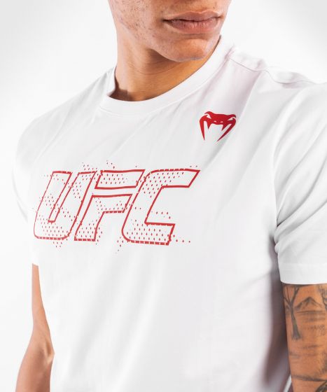 UFC VENUM AUTHENTIC FIGHT WEEK 2 MEN'S SHORT SLEEVE T-SHIRT - WHITE