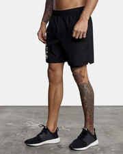 RVCA - VA SPORT YOGGER - RECYCLED PERFORMANCE TRAINING SHORTS FOR MEN