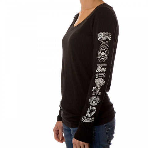 Dethrone Womens BaseCamp Runner Black